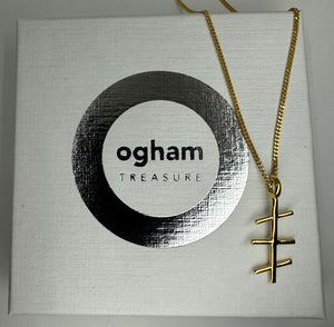 Mam necklace-small- Gold Vermeil
