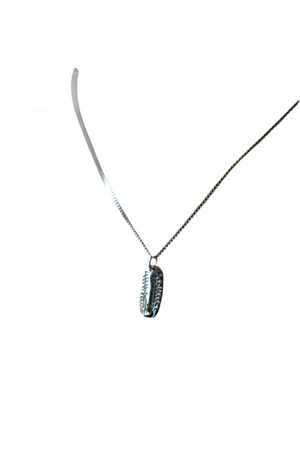 Anam Cara carved pendant - gold vermeil