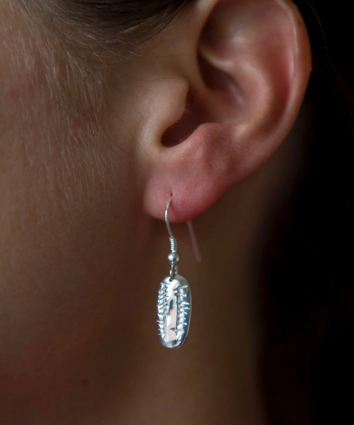 Anam Cara [Soul friend] earrings - Ogham Treasure