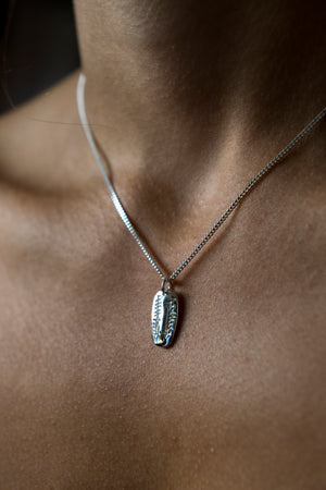 Anam Cara carved pendant - gold vermeil