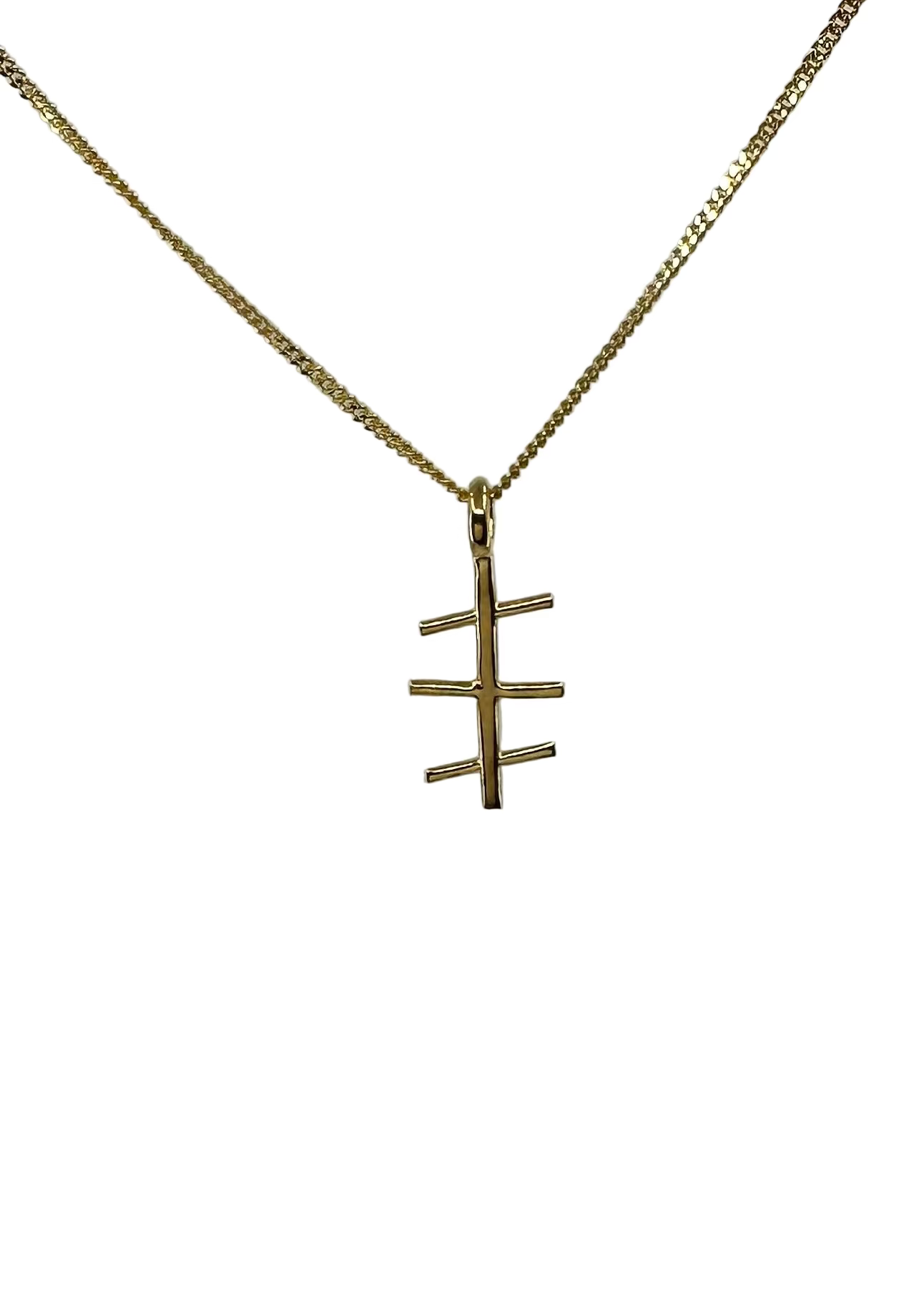 Mam necklace-small- Gold Vermeil