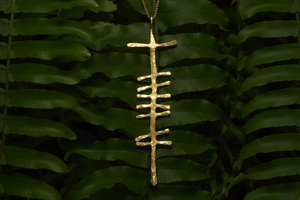 Statement  necklace in Gold Vermeil