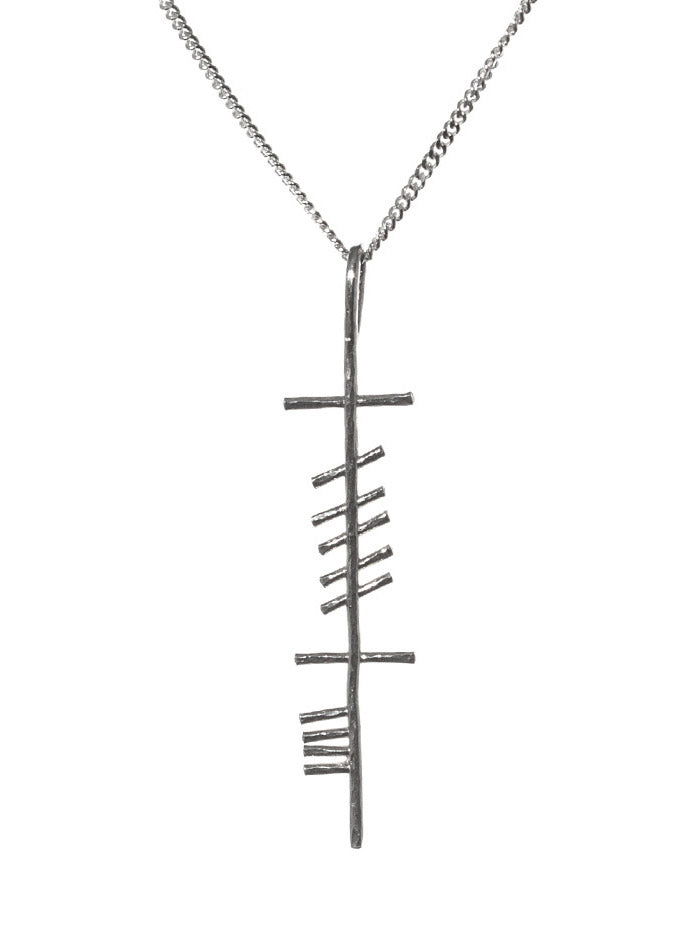 Friend/Cara silver pendant-small