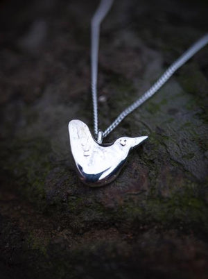 Bird necklace- ogham treasure