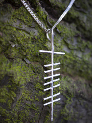 Love- Grá silver pendant-small