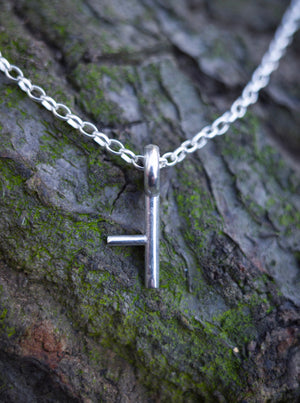 Rustic Initial H-unisex